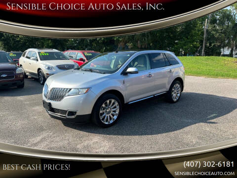 2014 Lincoln MKX for sale at Sensible Choice Auto Sales, Inc. in Longwood FL