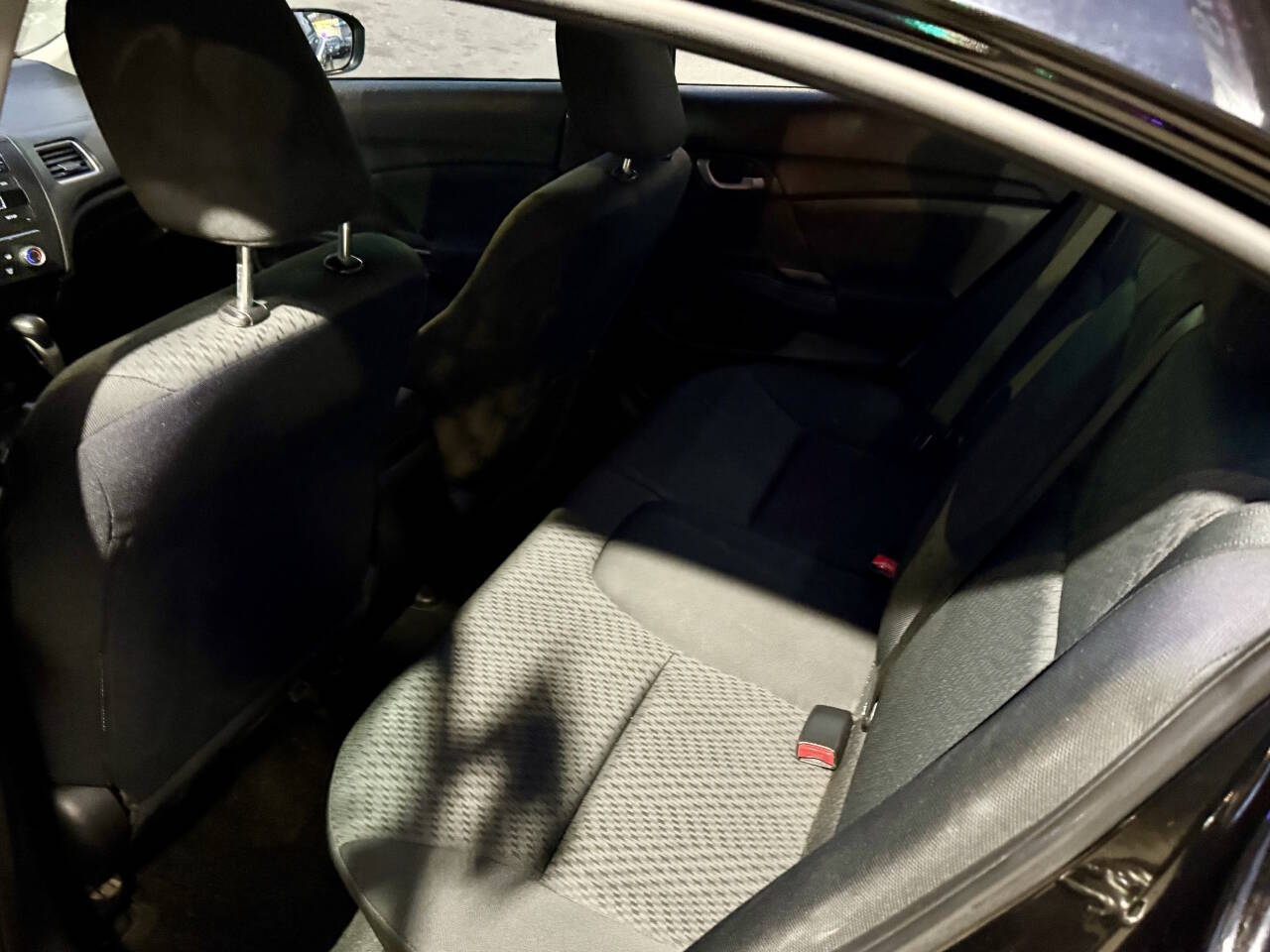 2014 Honda Civic LX 4dr Sedan CVT - Black exterior view 18