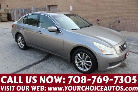 2009 Infiniti G37 Sedan for sale at Your Choice Autos in Posen IL