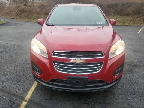 2015 Chevrolet Trax for sale at KANE AUTO SALES in Greensburg PA