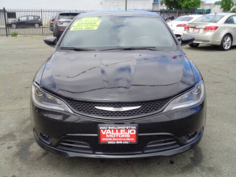 2015 Chrysler 200 for sale at Vallejo Motors in Vallejo CA
