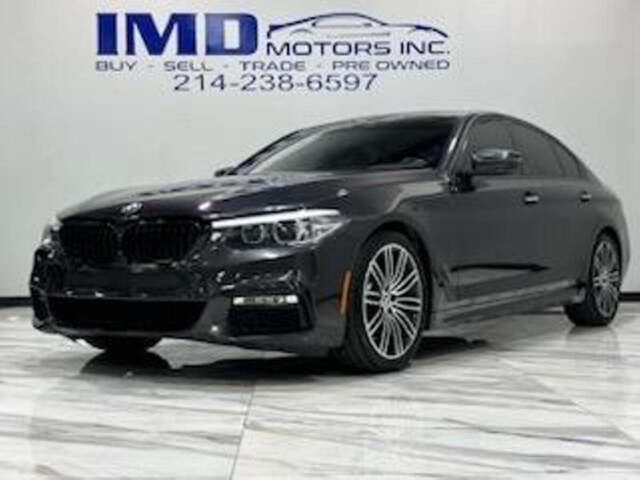 2018 BMW 5 Series for sale at IMD MOTORS, INC in Dallas, TX