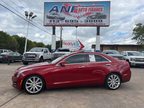 2016 Cadillac ATS for sale at ANF AUTO FINANCE in Houston TX
