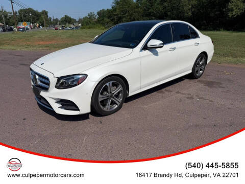 2018 Mercedes-Benz E-Class E 300 4MATIC