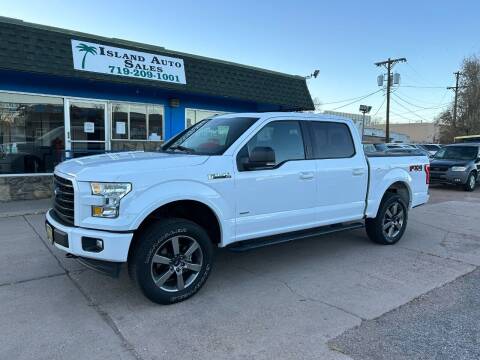 2017 Ford F-150 for sale at Island Auto Sales in Colorado Springs CO