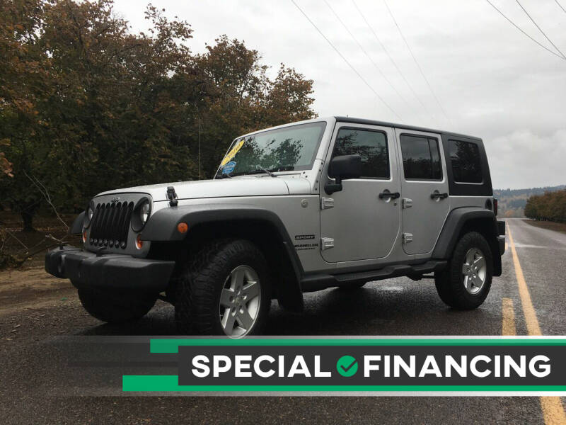 2010 Jeep Wrangler Unlimited for sale at M AND S CAR SALES LLC in Independence OR