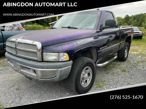 1998 Dodge Ram Pickup 1500 for sale at ABINGDON AUTOMART LLC in Abingdon VA