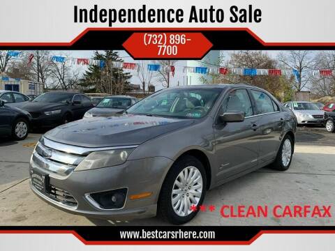 2010 Ford Fusion Hybrid for sale at Independence Auto Sale in Bordentown NJ