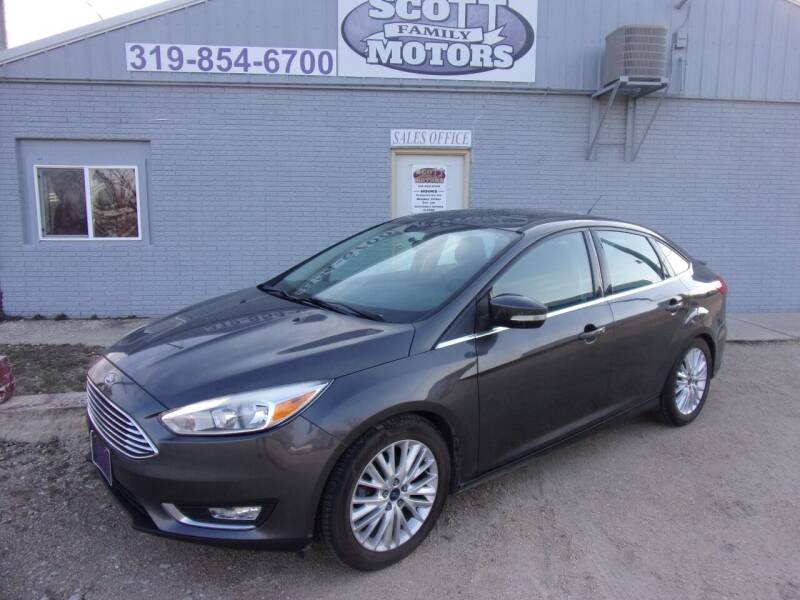 2015 Ford Focus for sale at SCOTT FAMILY MOTORS in Springville IA