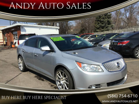 2010 Buick LaCrosse for sale at Andy Auto Sales in Warren MI