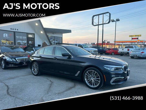 2019 BMW 5 Series for sale at AJ'S MOTORS in Omaha NE