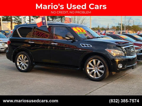 2014 Infiniti QX80 for sale at Mario's Used Cars in Houston TX