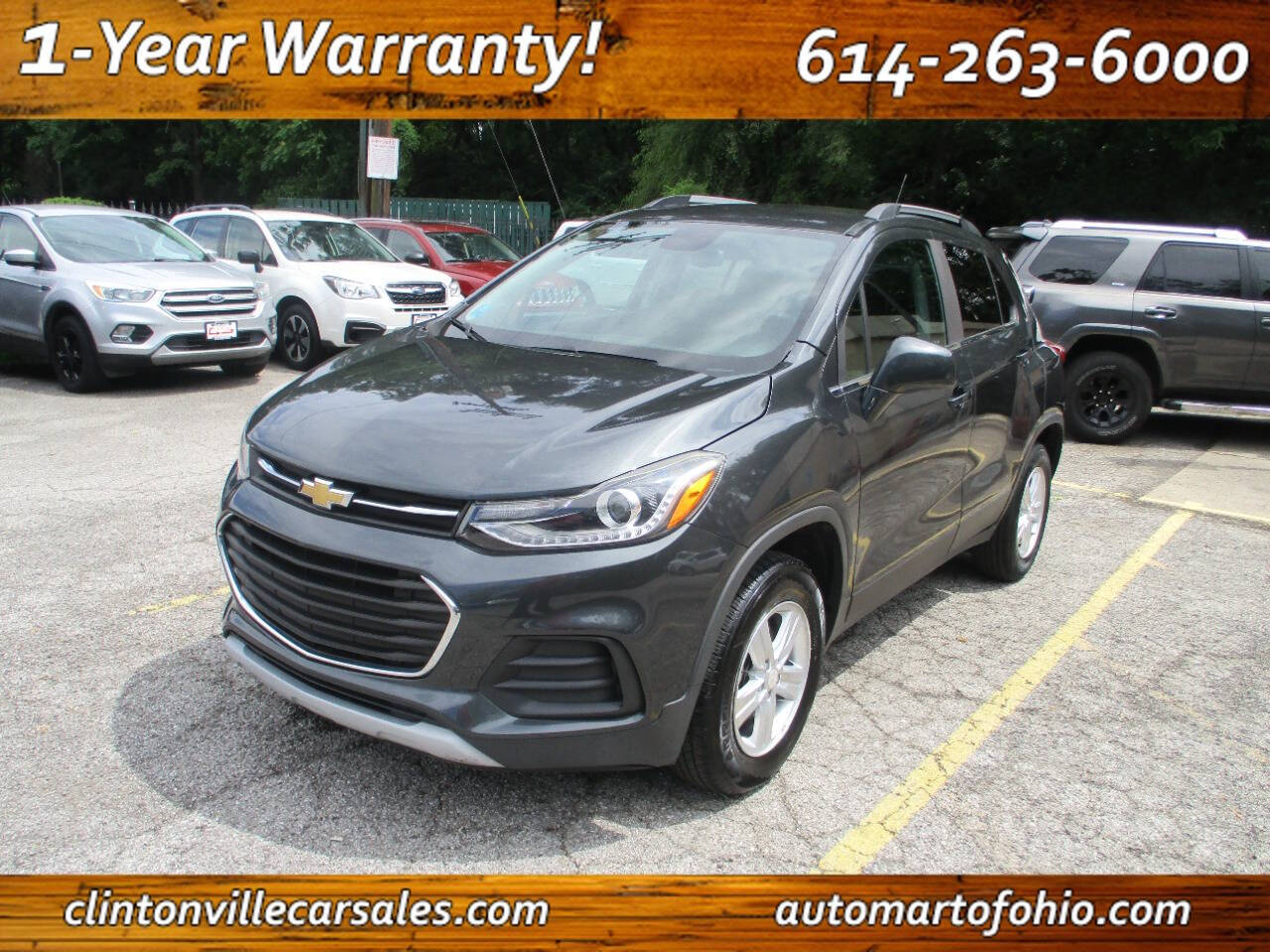 Black (Charcoal) 2018 Chevrolet Trax LT AWD SUV / Crossover All-Wheel Drive 6-Speed Automatic