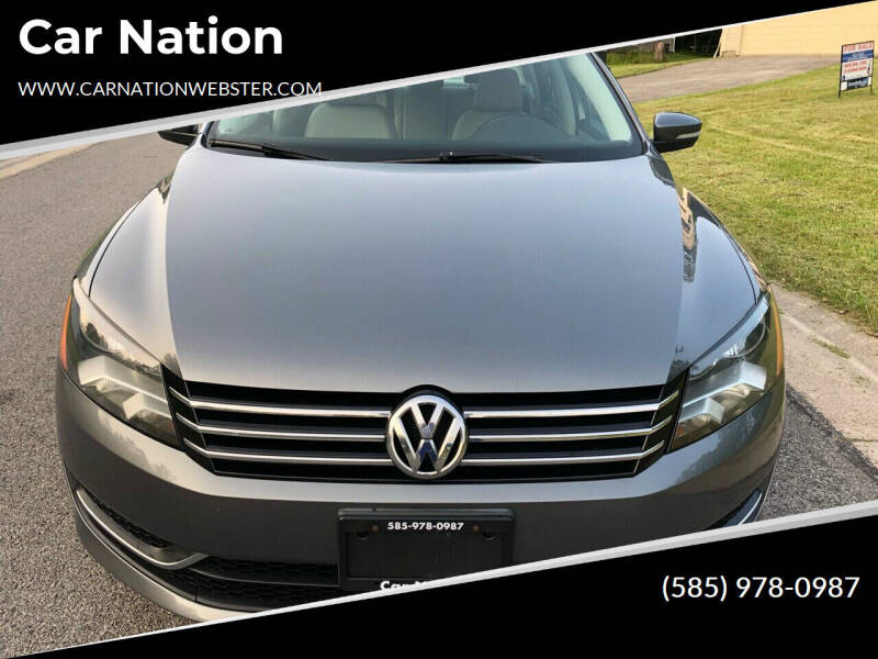 2013 Volkswagen Passat for sale at Car Nation in Webster NY