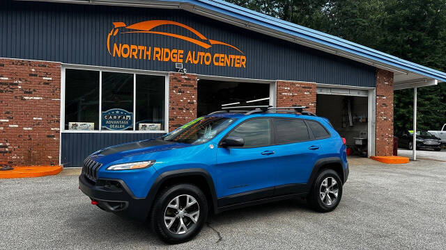 2017 Jeep Cherokee for sale at North Ridge Auto Center LLC in Madison, OH