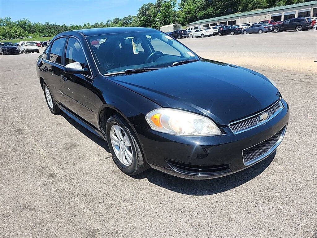 Black 2012 Chevrolet Impala LS Fleet LS Fleet 4dr Sedan 2