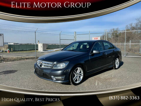 2013 Mercedes-Benz C-Class for sale at Elite Motor Group in Farmingdale NY