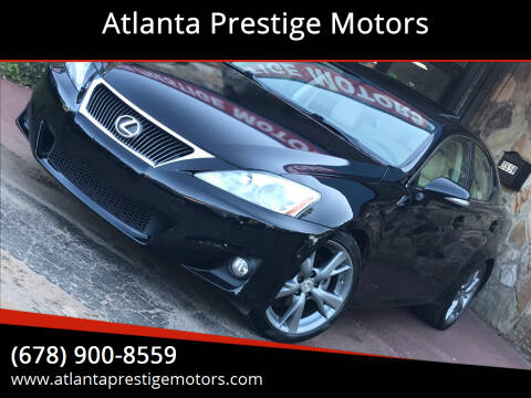 2011 Lexus IS 250 for sale at Atlanta Prestige Motors in Decatur GA