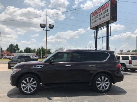2013 Infiniti QX56 for sale at United Auto Sales in Oklahoma City OK