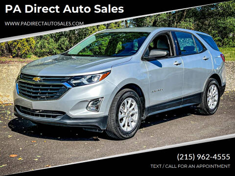 2019 Chevrolet Equinox for sale at PA Direct Auto Sales in Levittown PA