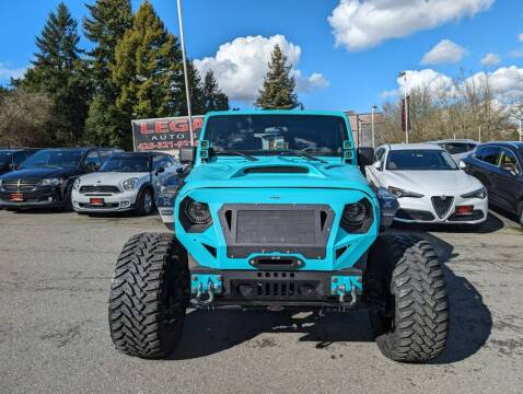 2014 Jeep Wrangler for sale at Legacy Auto Sales LLC in Seattle WA