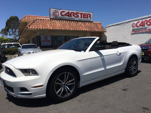 2013 Ford Mustang for sale at CARSTER in Huntington Beach CA
