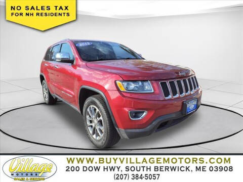 2015 Jeep Grand Cherokee for sale at VILLAGE MOTORS in South Berwick ME