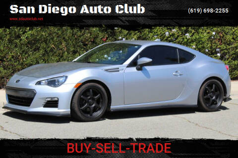 2015 Subaru BRZ for sale at San Diego Auto Club in Spring Valley CA