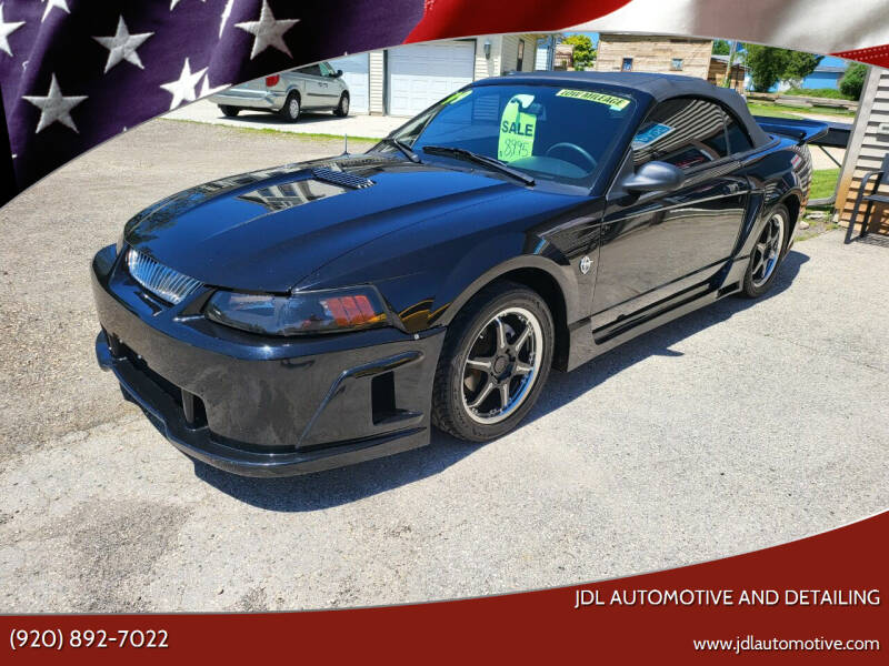 1999 Ford Mustang for sale at JDL Automotive and Detailing in Plymouth WI