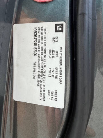 2004 Cadillac DeVille