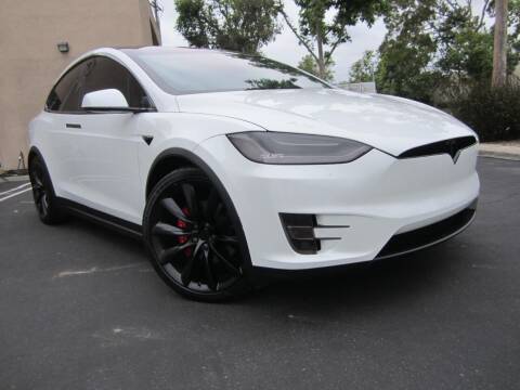 2020 Tesla Model X for sale at ORANGE COUNTY AUTO WHOLESALE in Irvine CA