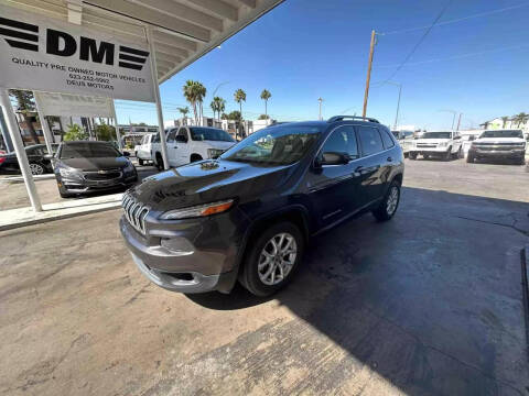 2017 Jeep Cherokee for sale at Ditat Deus Automotive in Mesa AZ