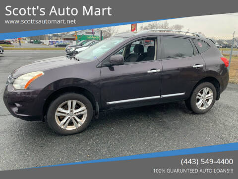 2013 Nissan Rogue for sale at Scott's Auto Mart in Dundalk MD