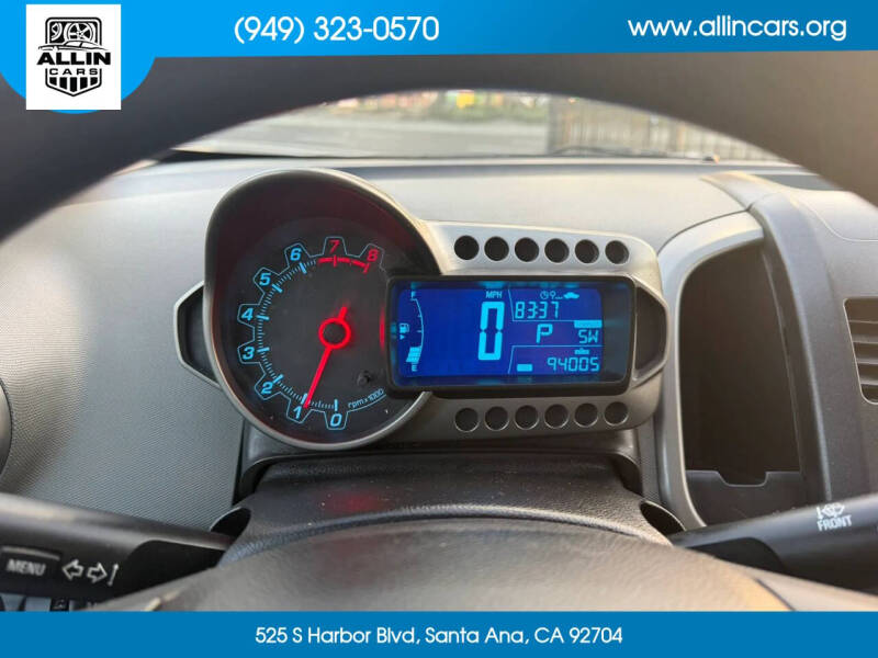 2013 Chevrolet Sonic LT Auto