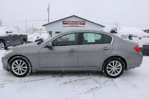 2008 Infiniti G35 for sale at Jefferson St Motors in Waterloo IA