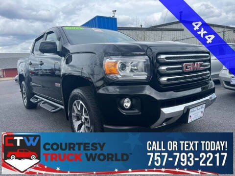 2016 GMC Canyon for sale at Courtesy Auto Sales in Chesapeake VA