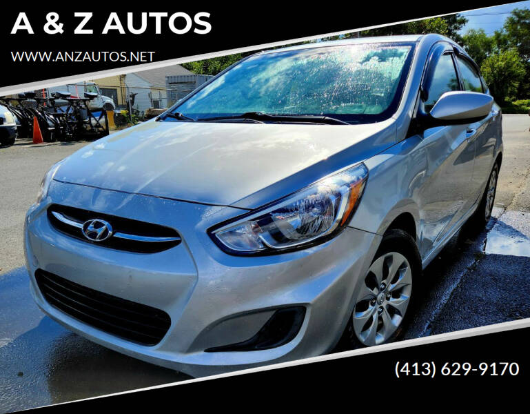 2016 Hyundai Accent for sale at A & Z AUTOS in Westfield MA