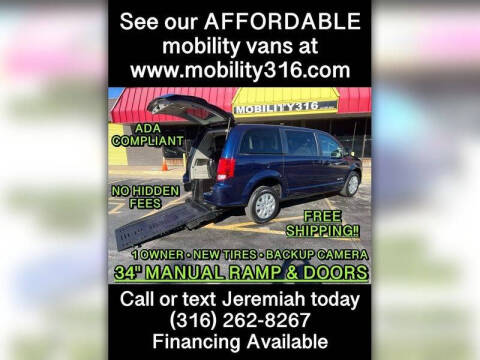 2017 Dodge Grand Caravan for sale at Affordable Mobility Solutions, LLC - Mobility/Wheelchair Accessible Inventory-Wichita in Wichita KS