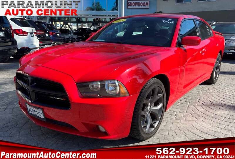 2014 Dodge Charger for sale at PARAMOUNT AUTO CENTER in Downey CA