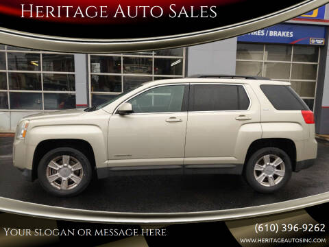 2013 GMC Terrain for sale at Heritage Auto Sales in Reading PA