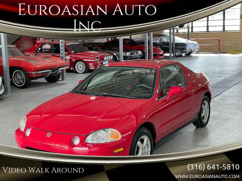 1995 Honda Civic del Sol for sale at Euroasian Auto Inc in Wichita KS