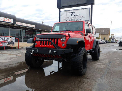 2016 Jeep Wrangler Unlimited for sale at NORRIS AUTO SALES in Oklahoma City OK