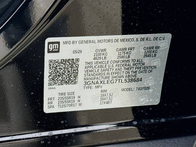 2026 Chevrolet Equinox RS