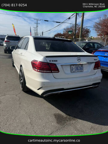 2014 Mercedes-Benz E-Class E 550 4MATIC