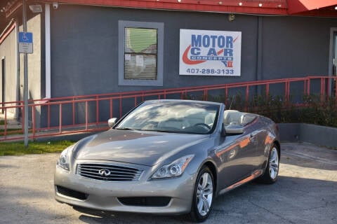 2009 Infiniti G37 Convertible