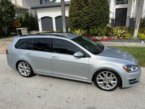 2016 Volkswagen Golf SportWagen for sale at Exceed Auto Brokers in Lighthouse Point FL