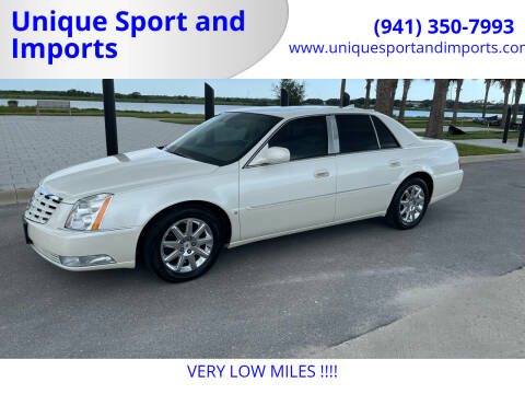 2010 Cadillac DTS for sale at Unique Sport and Imports in Sarasota FL