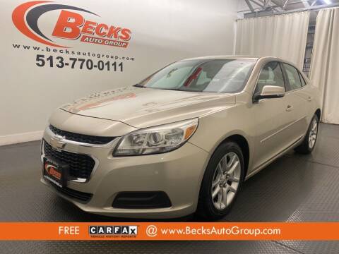 2015 Chevrolet Malibu for sale at Becks Auto Group in Mason OH