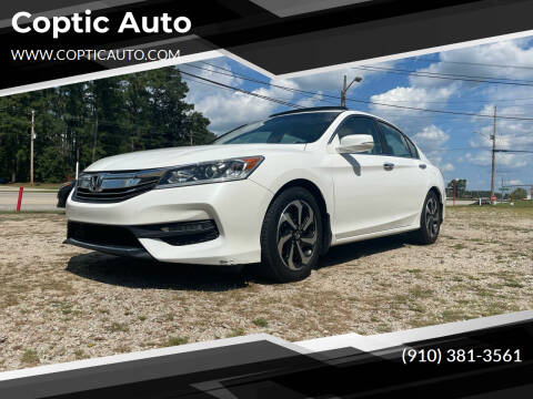 2016 Honda Accord for sale at Coptic Auto in Wilson NC