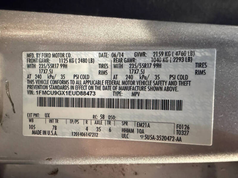 2014 Ford Escape SE